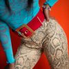 Accessories Bloda's Choice | Versace Red Belt