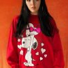 Tops Bloda's Choice | Snoopy Valentines Sweater