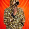 Tops Bloda's Choice | A Bathing Ape Leopard Print Camo Hoodie