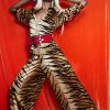 Tops Bloda's Choice | Animal Print Vintage Jumpsuit