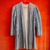 Tops Bloda's Choice | Baby Blue Cotton Robe/Coat