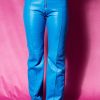 Bottoms Bloda's Choice | Leather Pants Blue