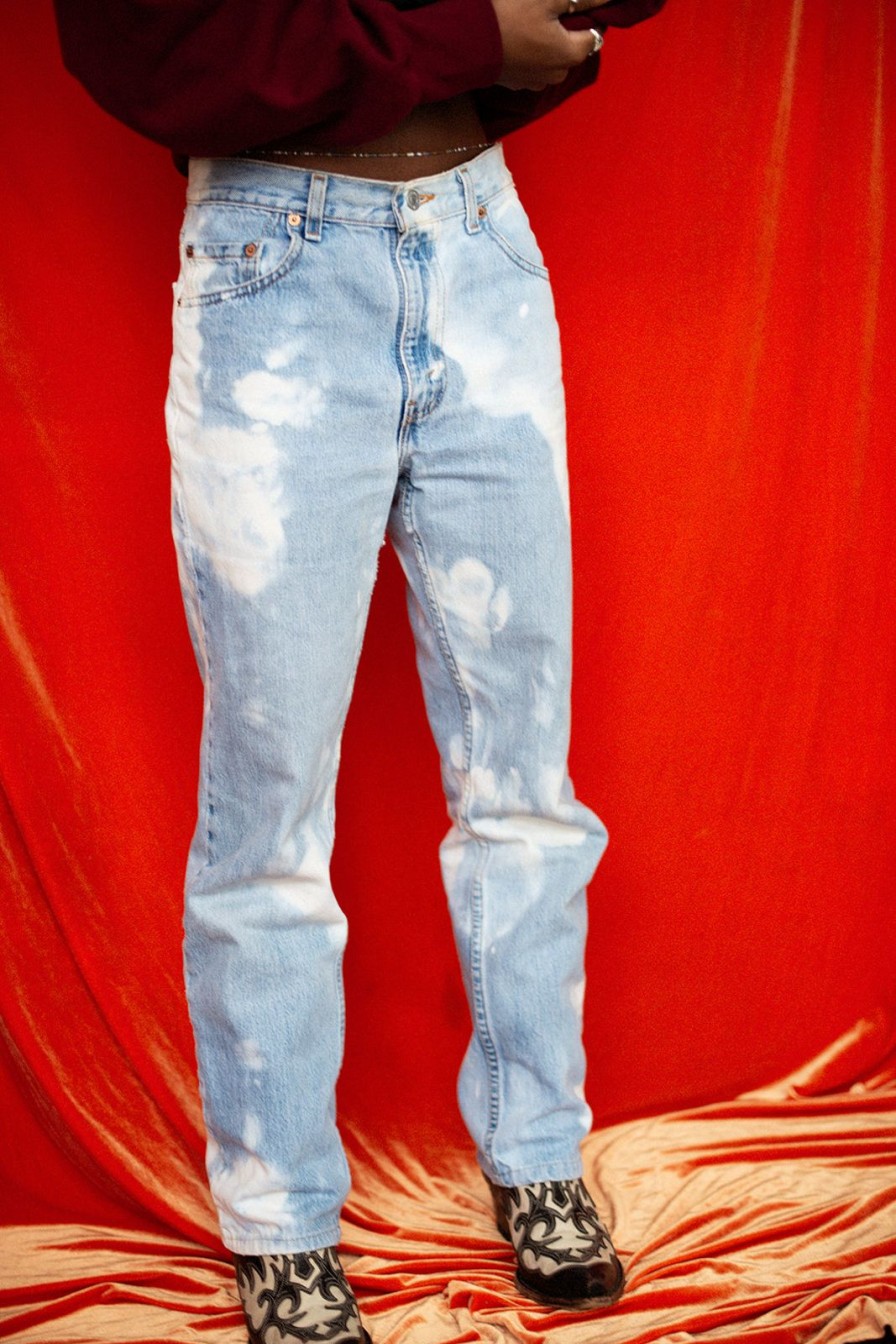 Bottoms Bloda's Choice | Vintage Custom Levis Blue