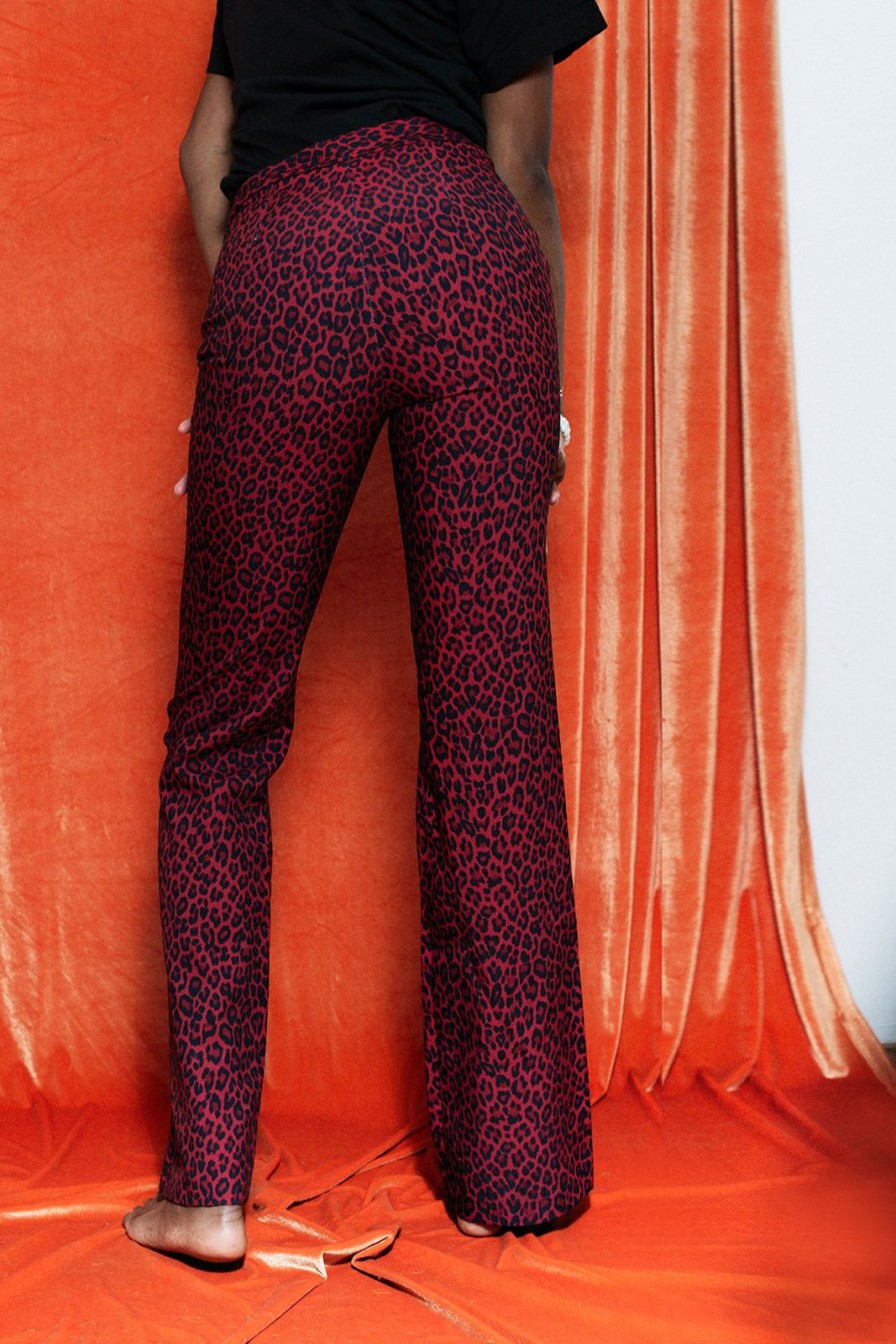 Bottoms Bloda's Choice | Animal Print Vintage Pants