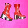 Accessories Bloda's Choice | Vintage Brazylian Plathform Boots Red