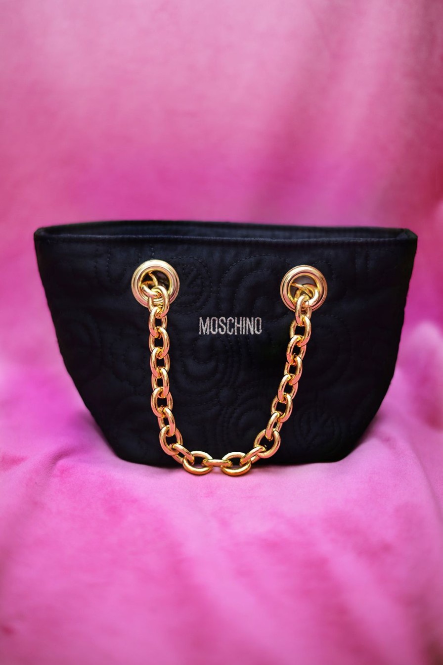 Accessories Bloda's Choice | Moschino Mini Tote Bag Black