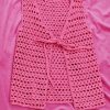 Tops Bloda's Choice | Barbie Crochet Vest Barbie Pink