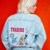 Tops Bloda's Choice | Looney Tunes Vintage Denim Jacket