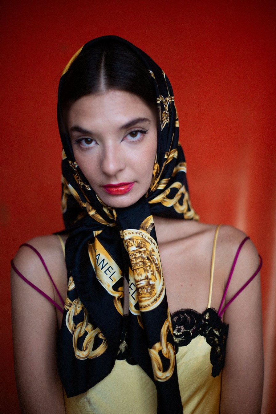 Accessories Bloda's Choice | Chanel Vintage Scarf