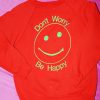 Tops Bloda's Choice | Dont Worry Be Happy Red