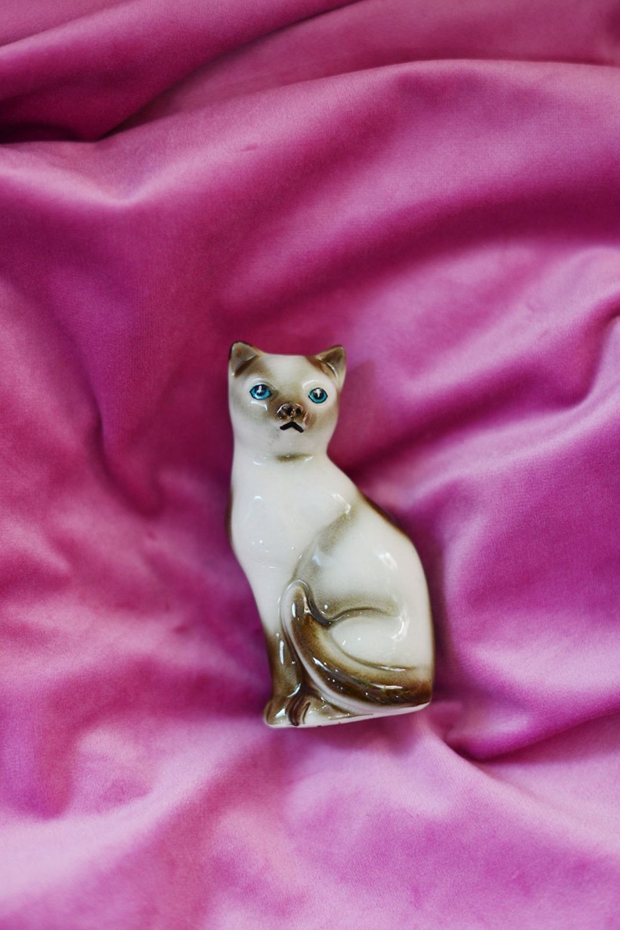 Accessories Bloda's Choice | Ceramic Kitty Salt Cellar